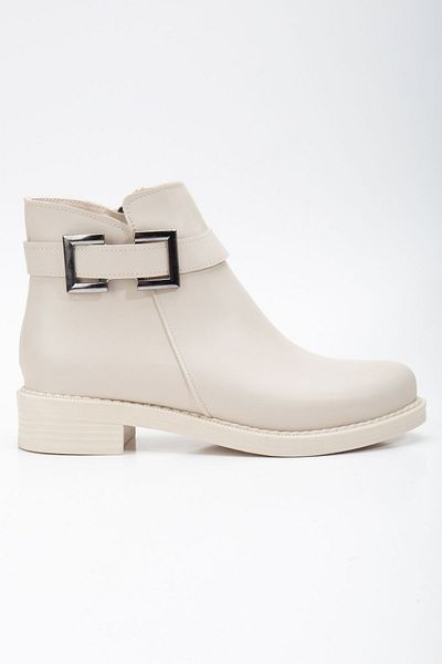 Tonny Black Γυναικείες μπότες Nude Color - Thermo Sole, Πόρπη και φερμουάρ, Κοντό τακούνι