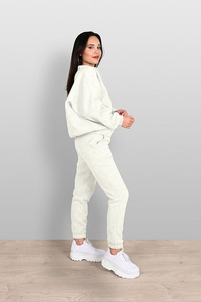 Koza Butik Γυναικείο Σετ φόρμας γυναικείας στάμπας με μισό φερμουάρ 3942-24