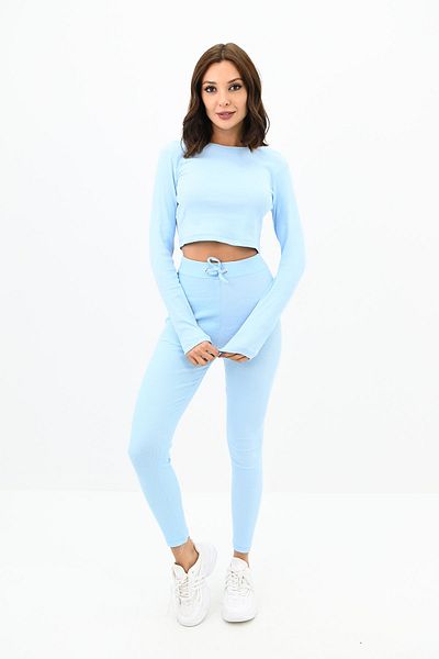 Koza Butik Σετ γυναικείο καλσόν Camisole Crop - 3727-23