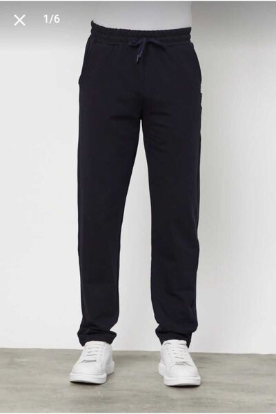 yg ydn giyim Pantaloni de trening unisex, negri, cu picior drept, confortabil...