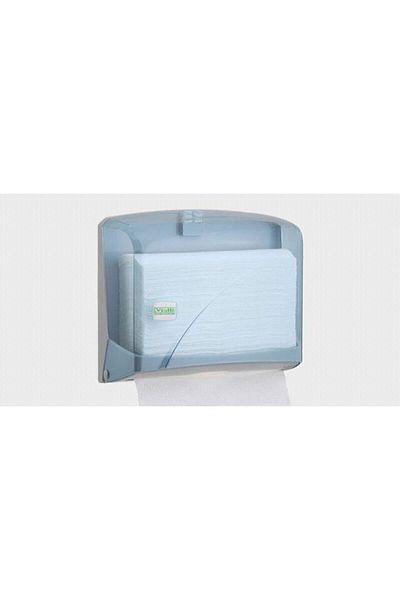 Vialli K1t Z Fold Paper Towel Dispenser Transparent-capacity 200 Paper
