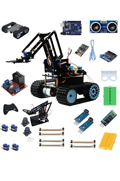 Arduino Emes Robotik Robot Kollu Tank Proje Seti