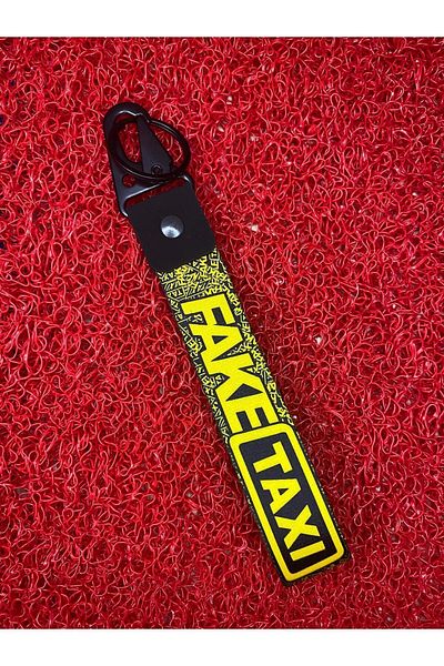 CEBECİOTO 19cm Double Sided Printed Fake Tax Cloth - Auto/Moto Keychain Quality Accessory