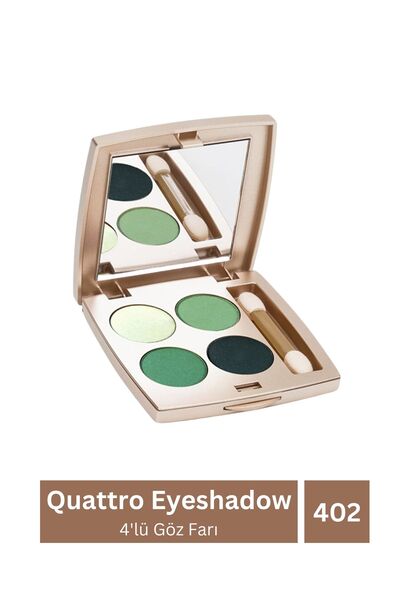 KAJAL 4'lü Göz Farı & Quattro Eyeshadow - No: 402