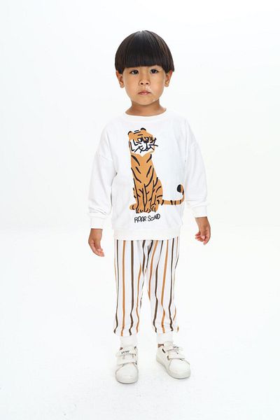 ÖYKÜ KİDS Silky Applique Fabric for Child - Two Thread Set