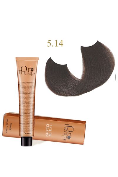 Fanola Oro Therapy 24k Color Keratin With Gold & Argan Oil 100ml (ammonia Fre...