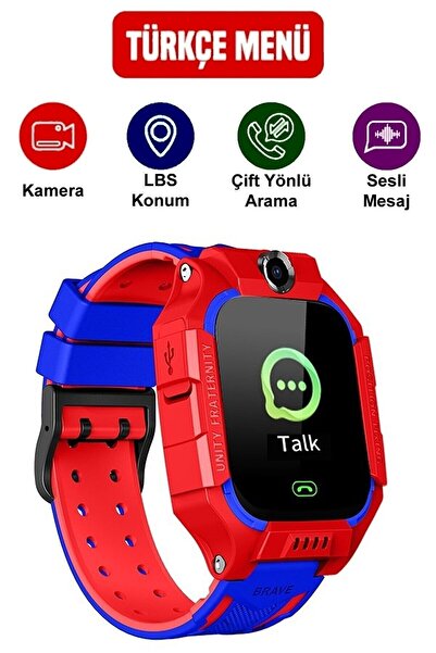 StarWomen Z5 Lbs Konumlu Akıllı Çocuk Saati Sim Kartlı Arama, Kameralı, Gizli...