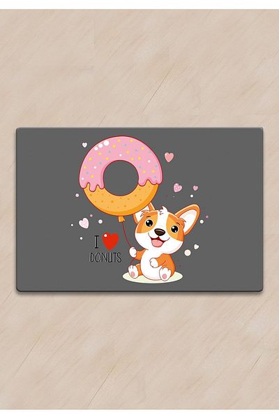 Chilai Home Pvc Krapfen Cat Dog Food Mat - Cat Supplies Accessory