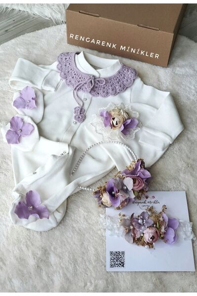 çiğdem kaya design Mother Baby Vintage Hospital Maternity Set (Mother Baby Ho...