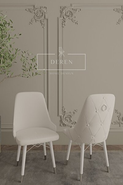 DEREN HOME Silver Line Serisi 1 ADET Baby Face Kumas Silinebilir mutfak salon...