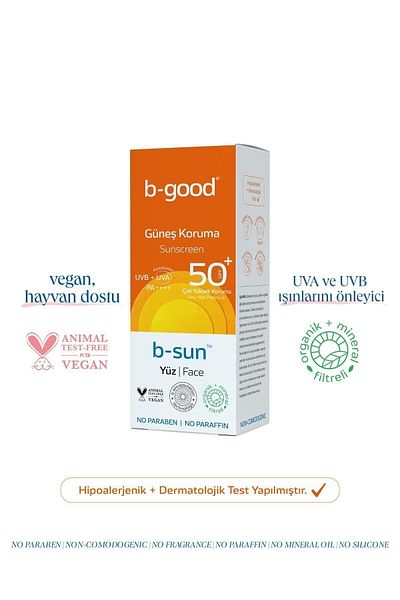B-GOOD B-suntm SPF 50+ Sun Protection Face