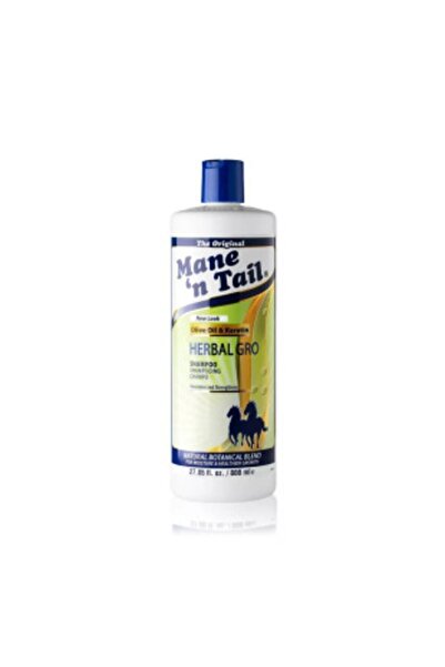 MANE'N TAIL Mane’n Taıl Herbal Gro Bitkisel Zeytinyağı Infused Güçlendirir Ve Besler Şampuan 800ml