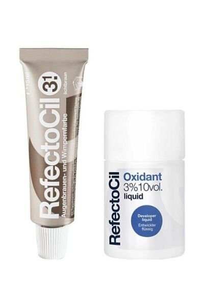 Refectocil Kaş Ve Kirpik Boyası No :3.1+oxidant 3%10 Volum Liquid 100 Ml _kaş_boyası-296