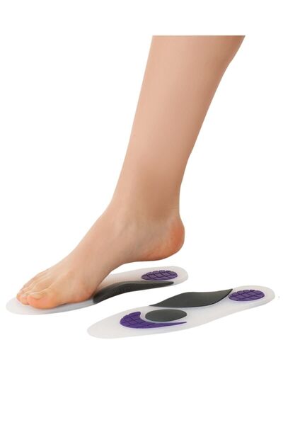 Variteks Violet Silikon Tabanlık Topuk Dikeni Planter Fasit 591