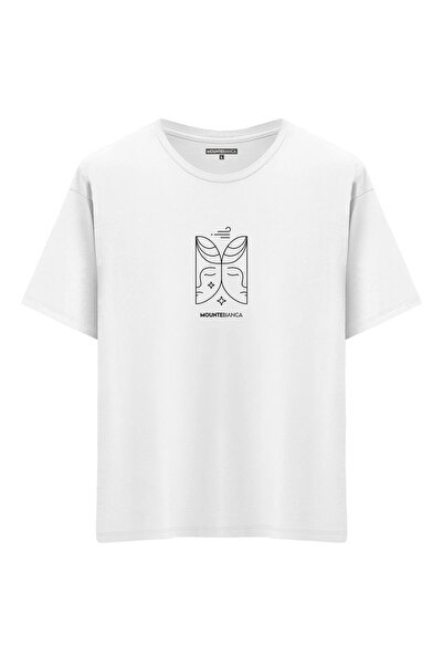 Mounte Bianca Unisex blizanci - Oversize kroj T-shirt