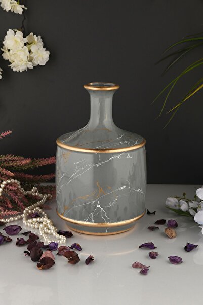 ANGDESİGN Angdesign - Gray Datça Ceramic Vase
