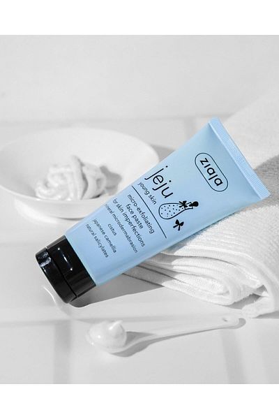 Ziaja Jeju 12 Years Anti-Blackhead and Flaw Micro Peeling Skin Face 75 ml