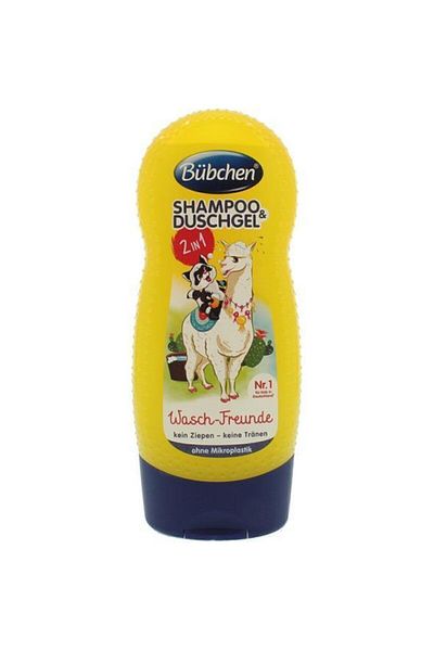 Bübchen Children's Shampoo & Shower Gel Wash Freunde 230ml