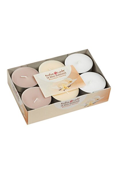 Scented Candle Maxi Bourbon Vanilla 12pcs
