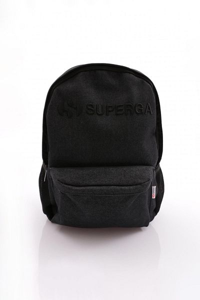 Superga 24228 Model Black Backpack