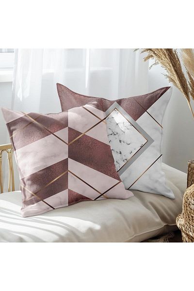 EJOYA Modern Designed 2-piece Pillow Set - Inner and Throw Pillow Cover 45cm 113413