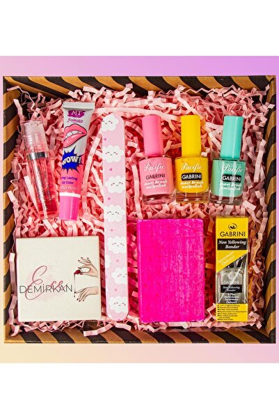 EJOYA Kişiye Özel Ayna & Renkli Oje & Nar Sabunu & Soyulan Ruj & Dudak Parlat...