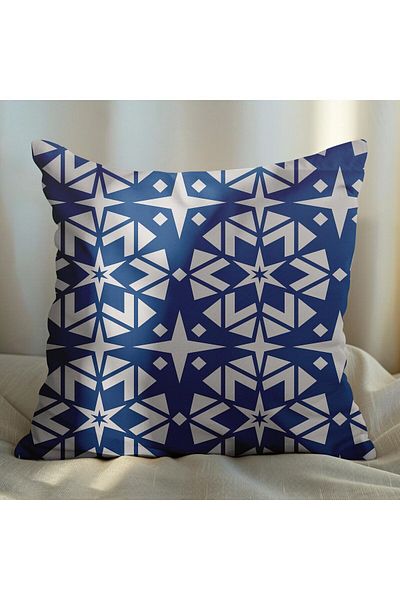 EJOYA Traditional Designed 4-Piece Pillow and Throw Pillow Cover 45cm 113696