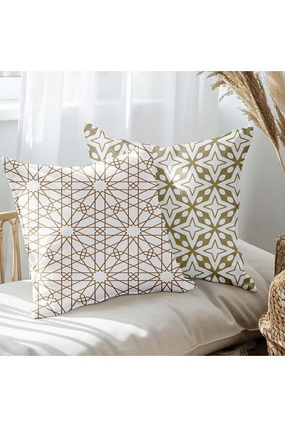 EJOYA Modern Designed 2-piece Pillow Set - 45cm Inside and Throw Pillow Cover 113515