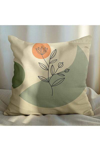 EJOYA Modern Designed 4-Piece Pillow and Throw Pillow Cover 45cm 113666