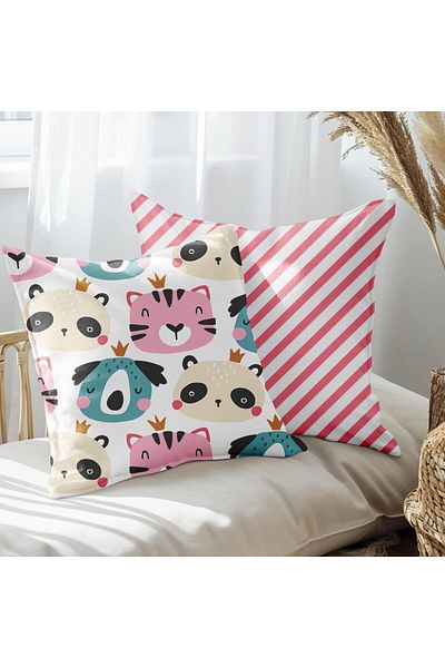 EJOYA Morden Designed 2 Piece Pillow - 45cm Inside and Throw Pillow Cover 113572