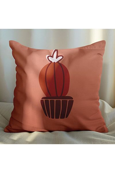 EJOYA 45cm Cactus Design 4-piece Pillow and Throw Pillow Set - 113645