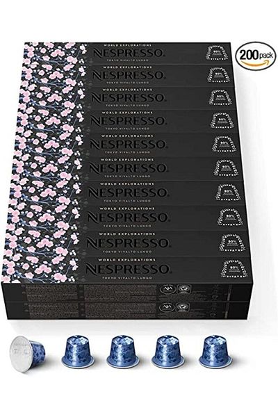 Nespresso Tokyo Lungo X20 200 Capsules "nekspres