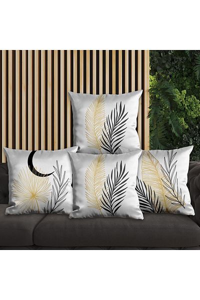 EJOYA Set de perne și perne de 45 cm cu design modern - 113769