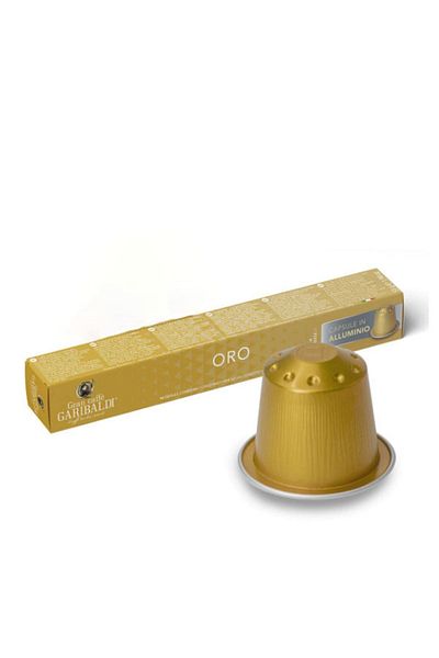 Nespresso Oro Gran Caffè Garibaldi Capsule Coffee 10 pcs