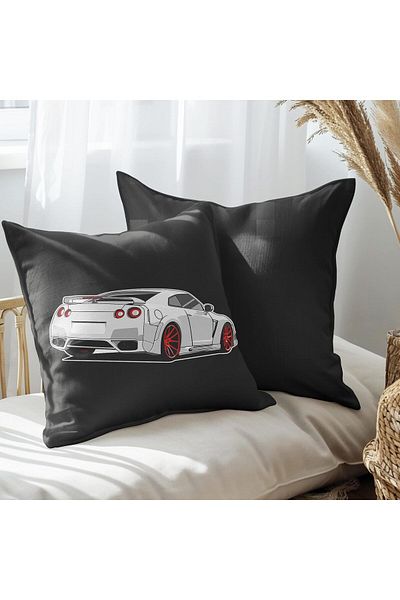 EJOYA Gtr Designed White 2 Piece Pillow Set - 45cm 113450