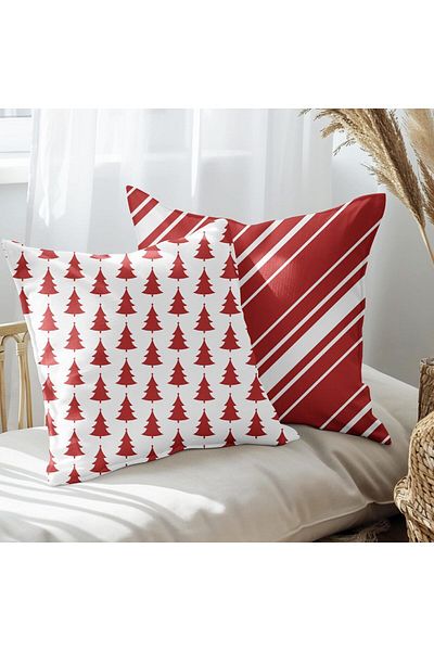 EJOYA Set de 2 perne cu design special pentru brad de Anul Nou - 45 cm 113589