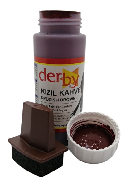 Derby Mont Direksiyon Koltuk Deri Boyası 100ml ve Saplı Sünger 1 Adet