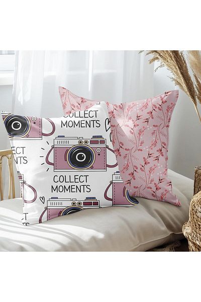 EJOYA Modern Designed 2-piece Pillow Set - 45cm Inside and Throw Pillow Cover 113531
