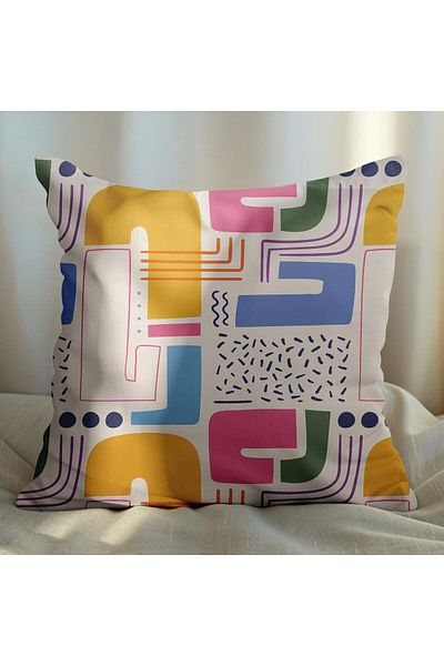 EJOYA Modern 4-piece Pillow Set - Inner and Throw Pillow Case 45cm 113698
