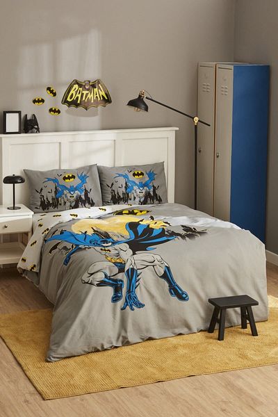 Batman Darkness Double Quilt Cover Set