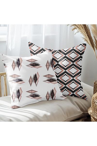 EJOYA Modern Designed 2-piece Pillow Set - 45cm Inside and Throw Pillow Cover 113487