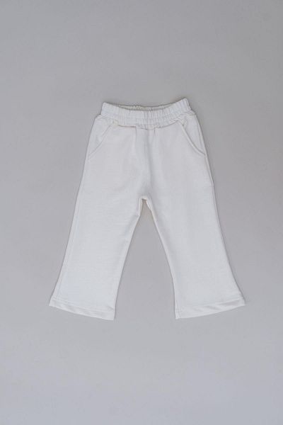 C&City Girl's Spanish Leg Sweatpants 761 Ecru