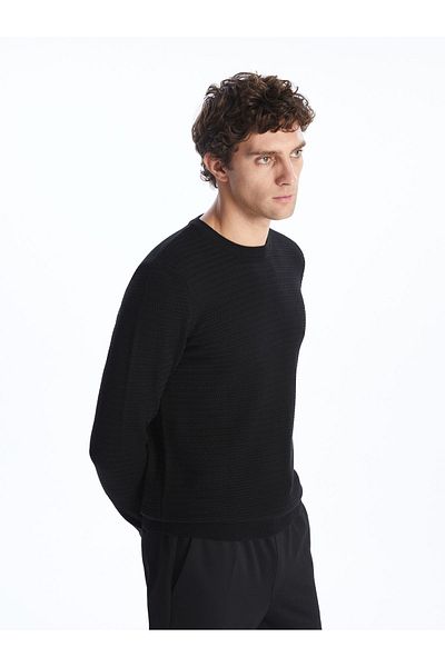 LC Waikiki Men's Knitwear Sweater - Long Sleeve, Crew Neck