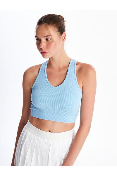 LC Waikiki Crop Top pentru damă cu decolteu în V