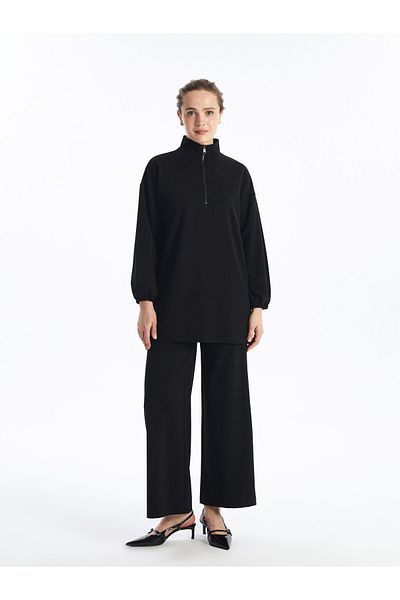 LC Waikiki Wide Leg and Elastic Waist Women's Trousers