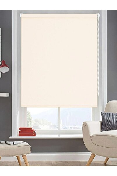 NetworkAvm İTHAL KALIN KUMAŞ KREM ZEBRA STOR GÜNEŞLİK PERDE (alüminmyumkasa)e...