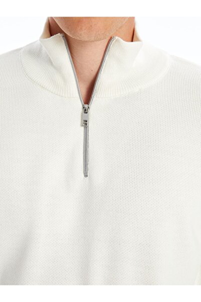 LC Waikiki Pánský pletený svetr - stojáček, dlouhý rukáv