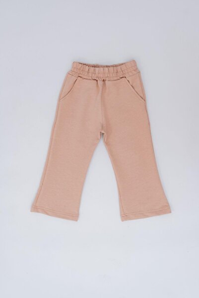 C&City Girl's Flare Leg Sweatpants 761 Milk Brown