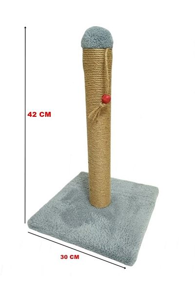Juge Cat Economical Scratching Board 42 Cm Plush Scratching Board Gray