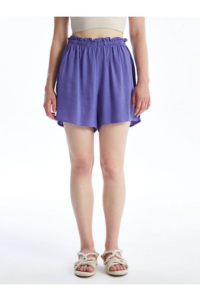 LC Waikiki Gerade Shorts für Damen – Elastischer Bund